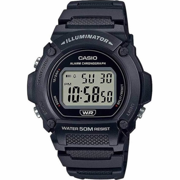 Quartz Pánské vé hodinky CASIO W-219H-1AVDF