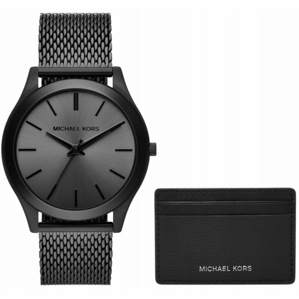 Michael Kors Pánské hodinky + pouzdro na kartu MK1085SET ...