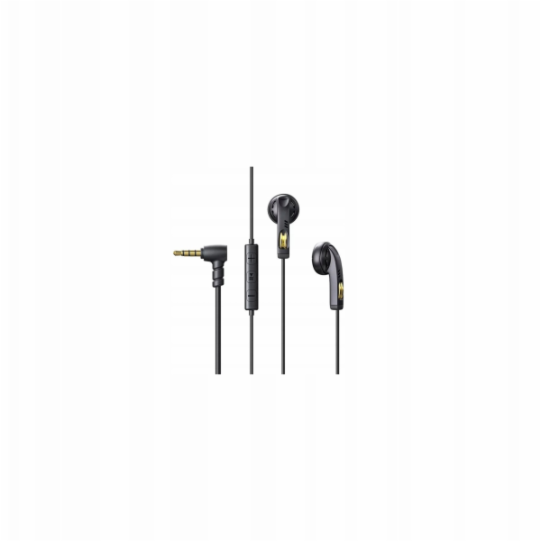FiiO JF11 MIC - Černá - Sluchátka s rozšířenými basy a mi...