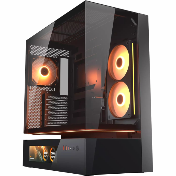 COUGAR PC skříň CFV235 Black Vision Mid