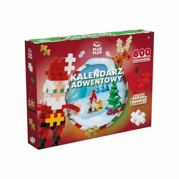 Adventní kalendář Plus Plus PLUS-PLUS ADVENTNÍ KALENDÁŘ -...