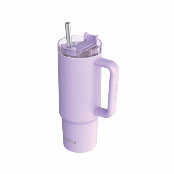 Quokka Stream - Termohrnek z nerezové oceli 950ml s brčke...
