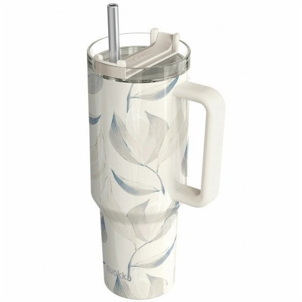 Quokka Stream - Termohrnek z nerezové oceli 1200ml s brčk...