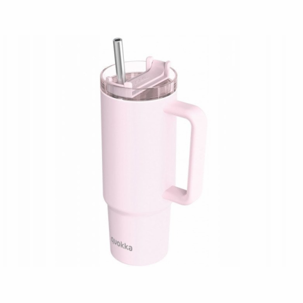 Quokka Stream - Termohrnek z nerezové oceli 950ml s brčke...