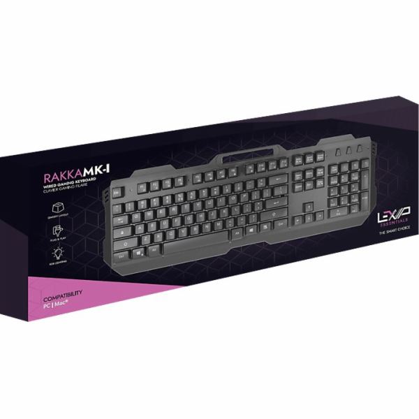 Lexip Drátová klávesnice Essentials RAKKA-MK-I