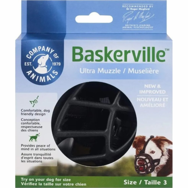 Baskerville Náhubek Baskerville Ultra-3 černý