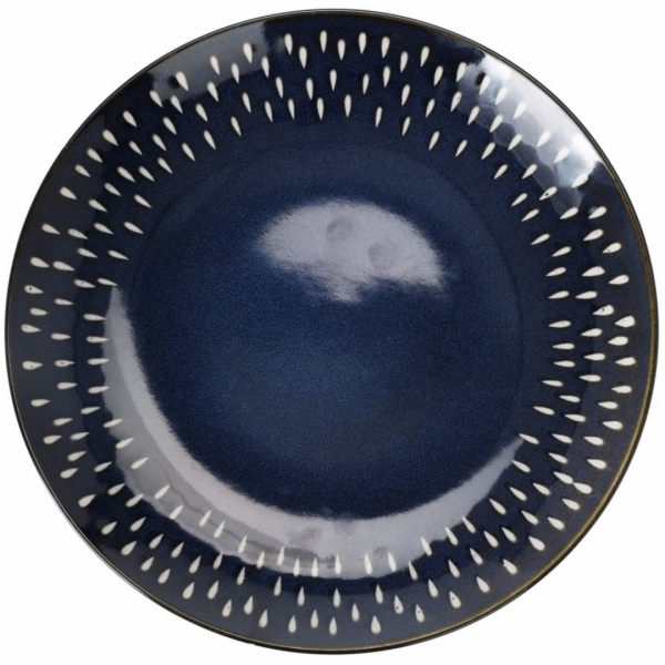 Talíř mělký 26 cm DARK BLUE retamika