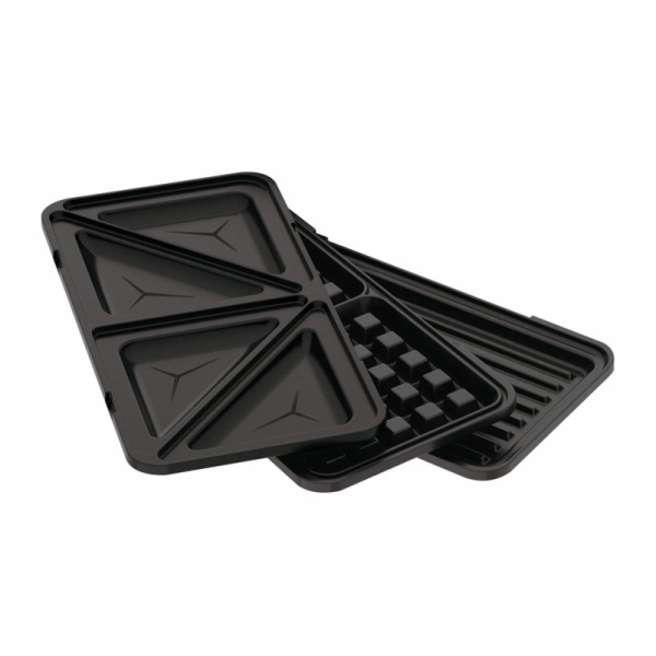 Sendvičovač 3 v 1 s nepřilnavým povrchem 780 W Matte Blac...