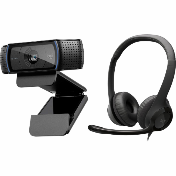 Logitech Webová kamera C920 HD Pro (960-001055) + H390 (9...