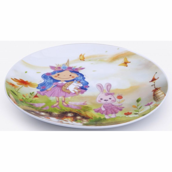 Talíř dětský mělký PRINCEZNA porcelán