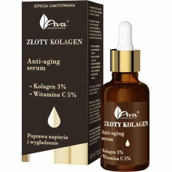 Ava Golden Collagen sérum proti stárnutí 30ml