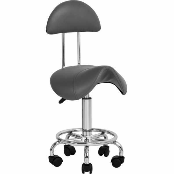 Kosmetický taburet 6001 šedý