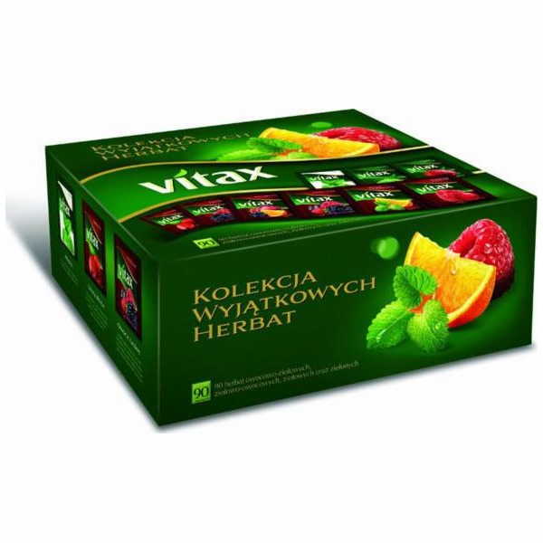 Vitax VITAX KOLEKCE UNIKÁTNÍCH ČAJŮ - MIX KARTON 90 SÁČKŮ...