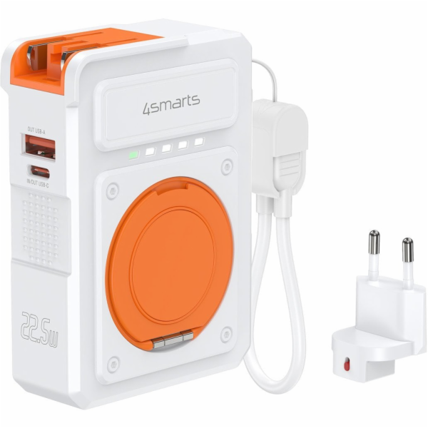 4smarts Powerbanka 6 v 1 s indukční nabíječkou 10 000 mAh...