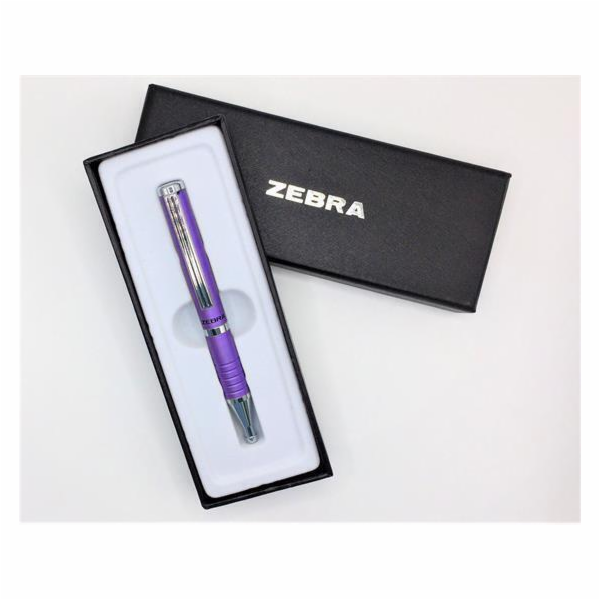 Kuličkové pero "SL-F1", metalická fialová, 0,24 mm, teles...