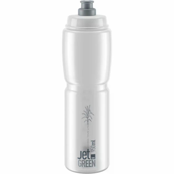 ELITE láhev JET GREEN 24 čirá/šedé logo 950 ml