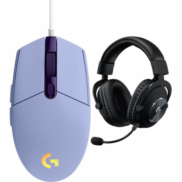 Logitech Myš G102 Lightsync (910-005854) + G Pro X černá ...