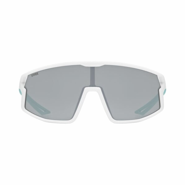 Sluneční brýle UVEX SKYRYSE JR. WHITE-GREEN/MIR.SILVER