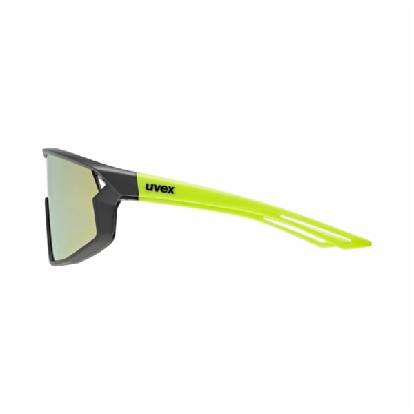 Sluneční brýle UVEX SKYRYSE JR. BLACK-YELLOW MATT/MIR.YELLOW