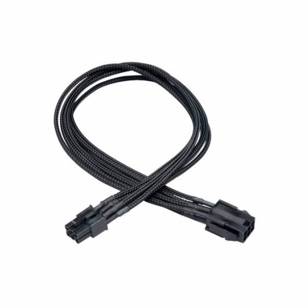 AKASA kabel FLEXA V6 prodloužení k 6pin VGA PSU, 40cm