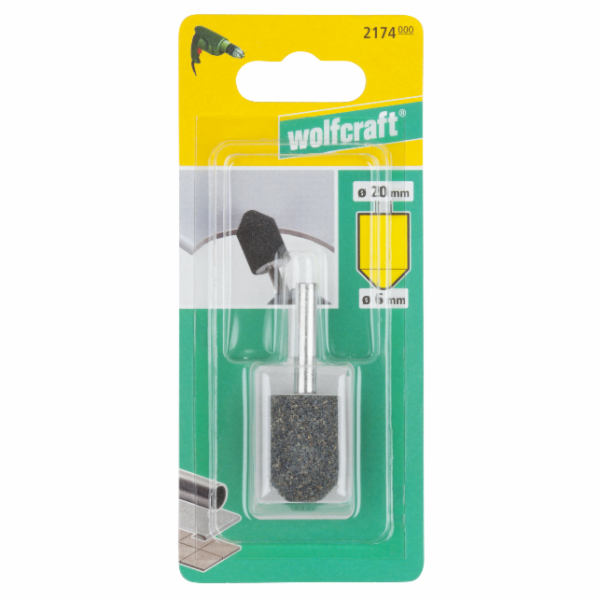 Wolfcraft keramické brusné tělísko-válec/kužel 20x30 stop...