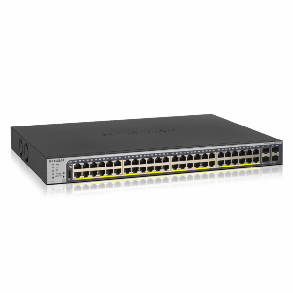 NETGEAR 48-Port Gigabit PoE+ (380W)  SmartManaged Pro Swi...