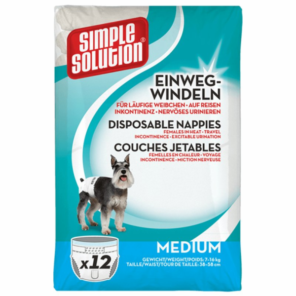 SIMPLE SOLUTION Pleny pro psy 12ks M