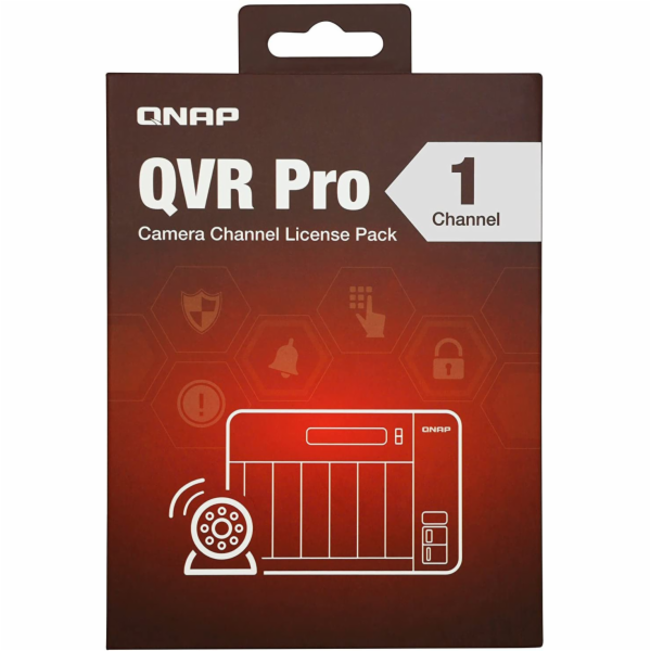 QNAP LIC-SW-QVRPRO-1CH-EI - QVR Pro licence pro 1 další k...