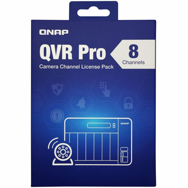 QNAP LIC-SW-QVRPRO-8CH-EI - QVR Pro licence pro 8 dalších...