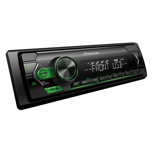 Pioneer MVH-S120UB Autorádio zelené světlení