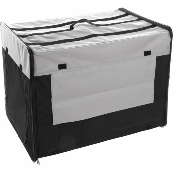 Flamingo Přepravka pro psy Smart Top Plus černo-šedá 64x4...
