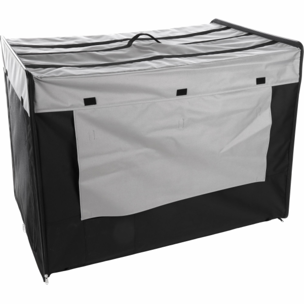 Flamingo Přepravka pro psy Smart Top Plus černo-šedá 94x5...