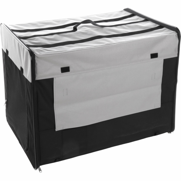 Flamingo Přepravka pro psy Smart Top Plus černo-šedá 79x5...