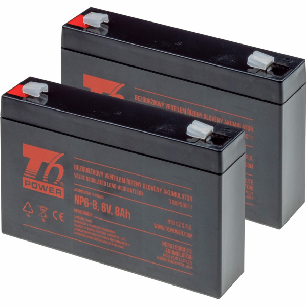 T6 Power T6APC0024 T6 Power RBC18 - battery KIT