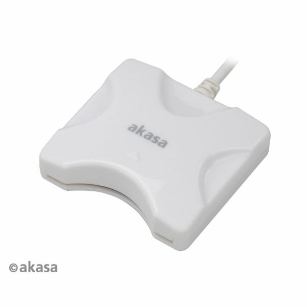 AKASA čtečka karet AK-CR-03WHV2 externí, USB 2.0, podpora...