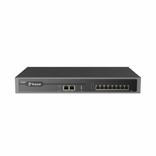 Yeastar P550 IP PBX, až 8 portů, 50 uživ., 25 souběžných ...