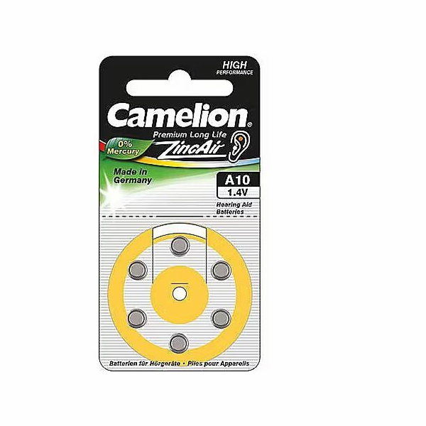 Camelion baterie pro sluchadla PR70 6 ks.