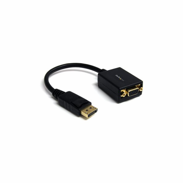 StarTech DisplayPort - D-Sub (VGA) AV adaptér 0,1 m černý...