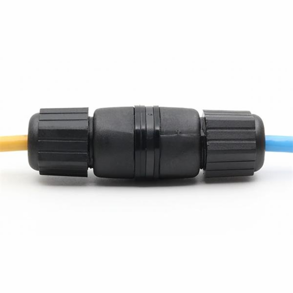 OPTIX Stíněná vodotěsná RJ45 kabelová spojka, krytí IP-67