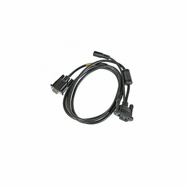 Cable: RS232, black, DB9, 5V, 2.9m (9.5’) straight, Exter...