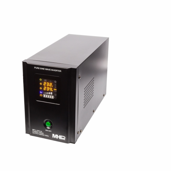 MHPower záložní zdroj MPU-1050-24, UPS, 1050W, čistý sinu...