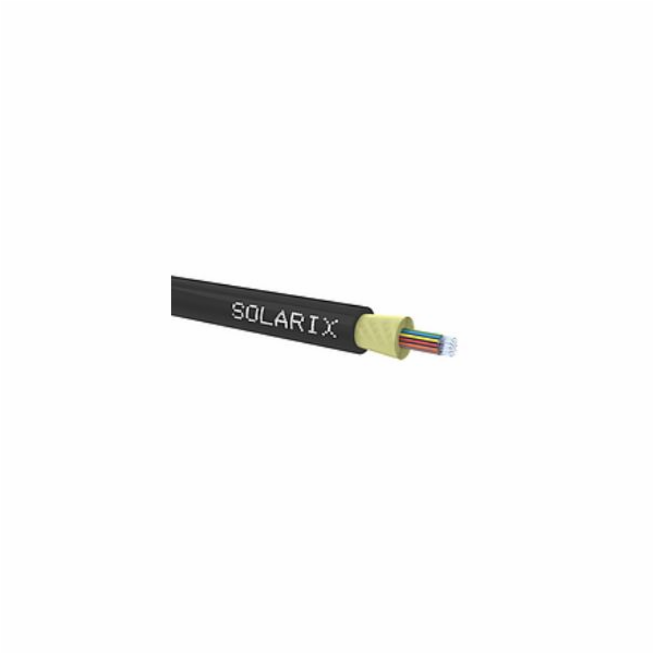 DROP1000 kabel Solarix 24vl 9/125 4,0mm LSOH Eca černý SX...