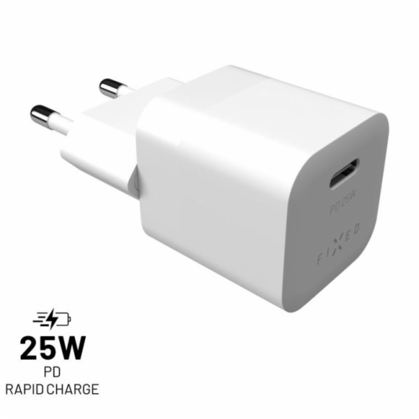 Fixed nabíječka 25W FIXC25M-C-WH