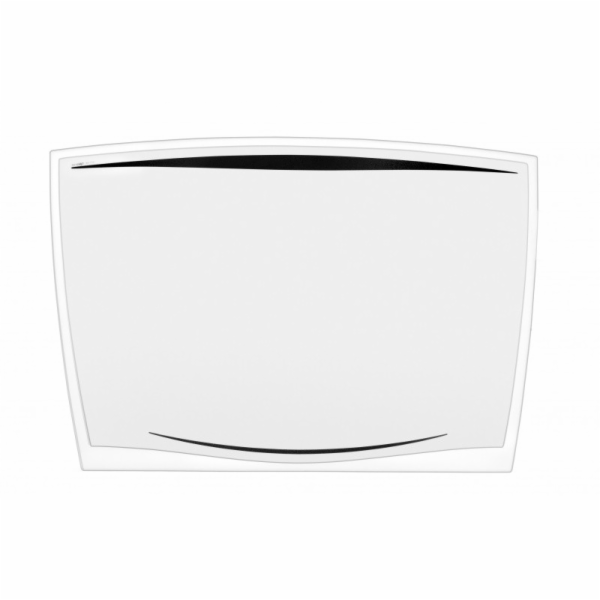 CEP CEP Podložka pod led, 65,6 x 44,8 cm, průhledná černá