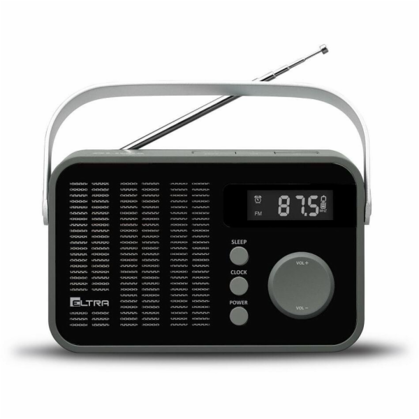 Rádio Eltra Rádio OLIWIA PLL, šedá barva - 5907727028124