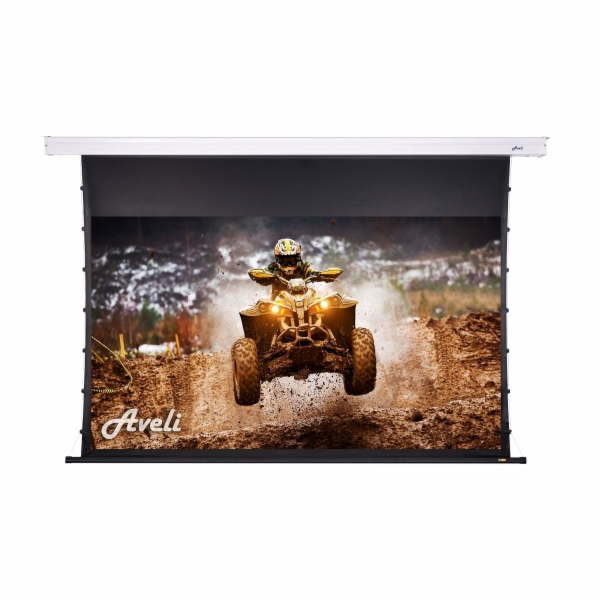 Nástěnné plátno AVELI PREMIUM,black,221x124(16:9) 100"