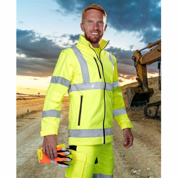 Bunda Ardon Hi-viz Ref501, žlutá, XL