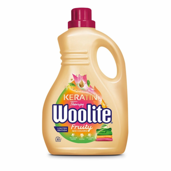 Tekutý prací prostředek Woolite therapy ovocný, 1,8l