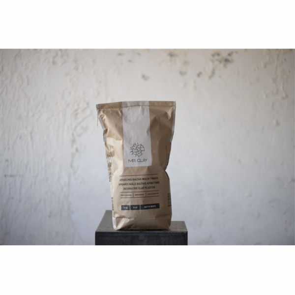 Vrchní hliněná omítka, 25 kg, bílá