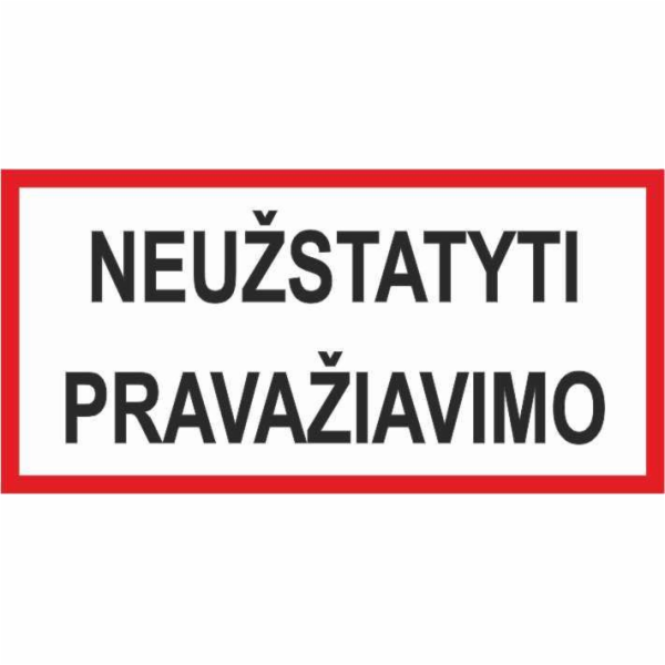 Samolepka průchod 170x100mm